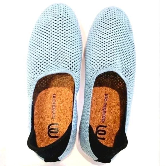 Mahabis Blue Slip-on Comfort Shoes - Picture 7 of 11